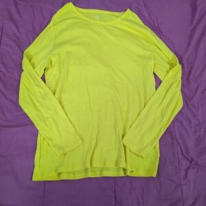 GAP Sunlit Yellow Crew Neck Tee